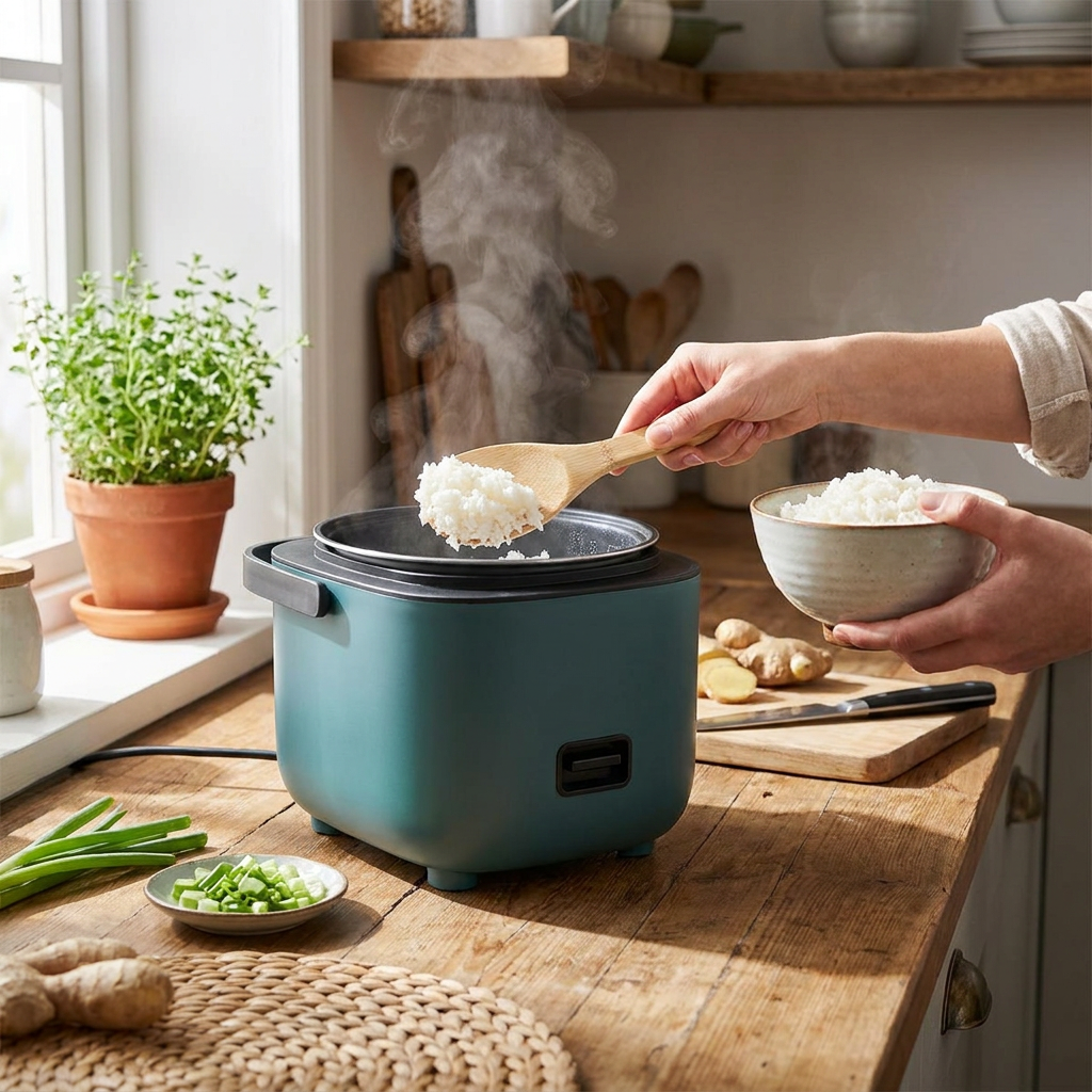 Mini Rice Cooker lifestyle