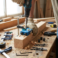Woodworking Angle Drill Guide Tool lifestyle