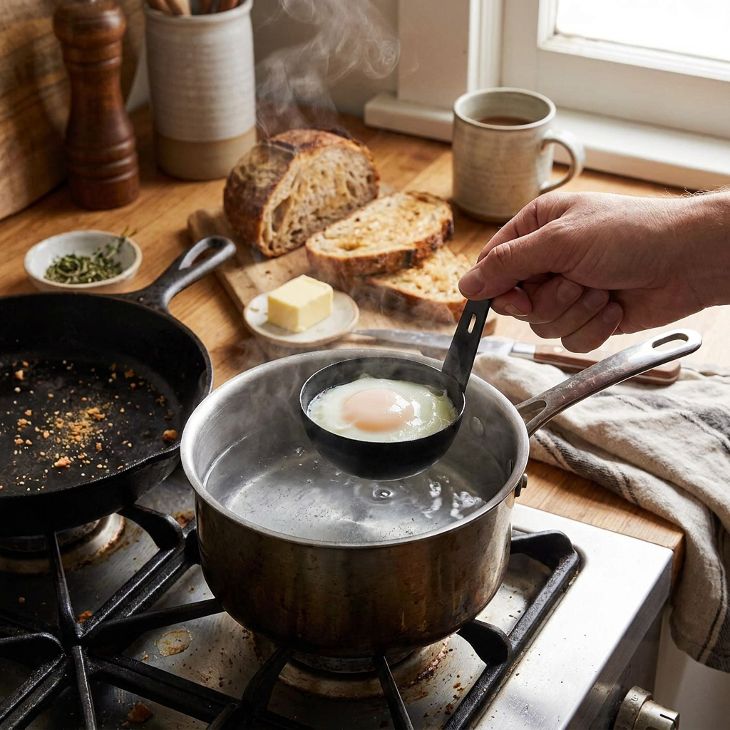 Egg Poacher with Nonstick Mold lifestyle