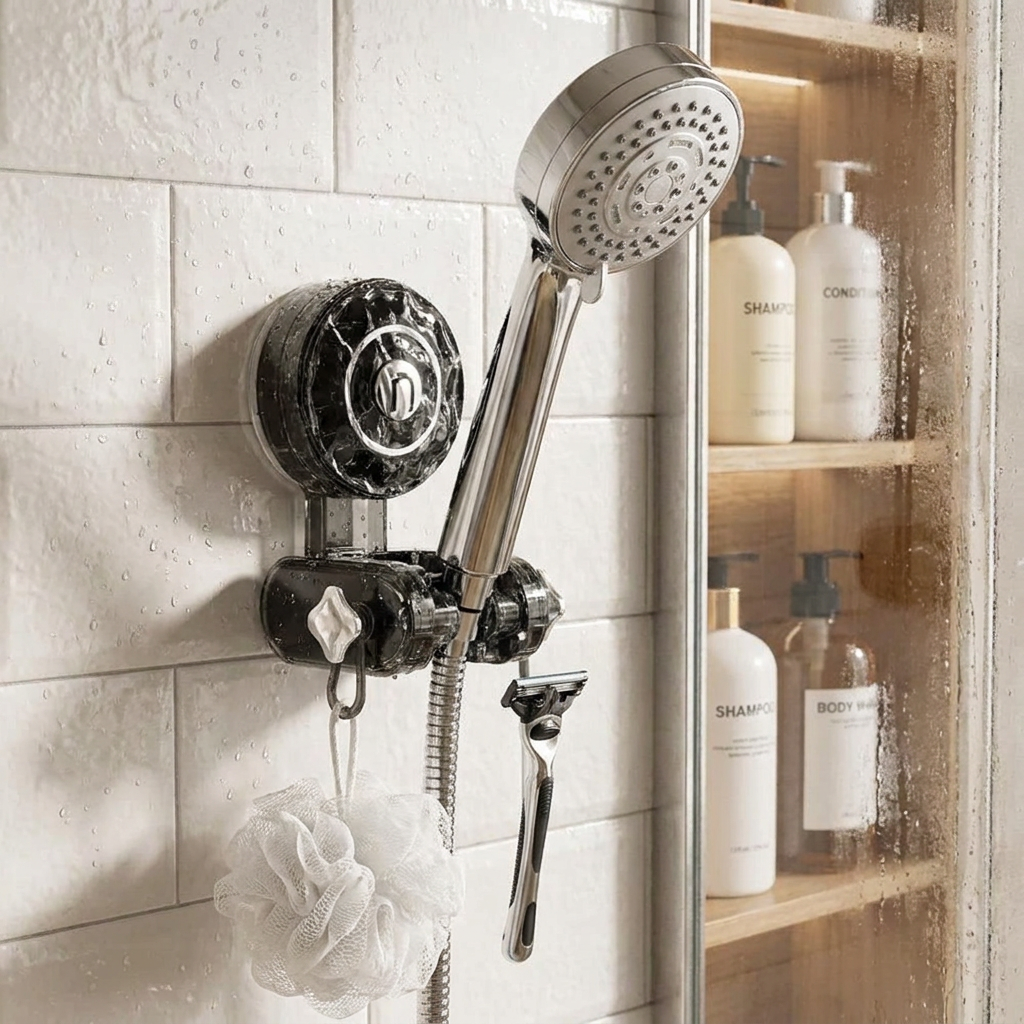 Movable Shower Head Holder lifestyle