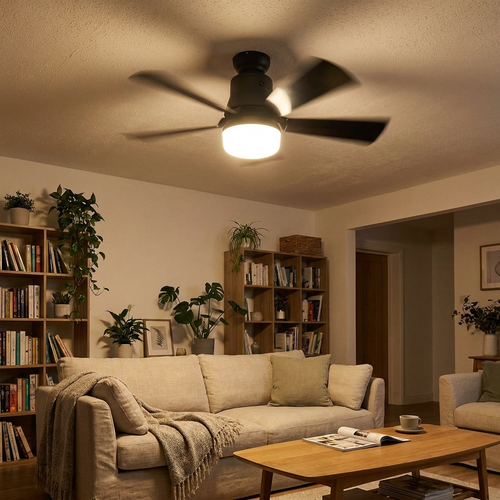 Ceiling-mounted fan lifestyle
