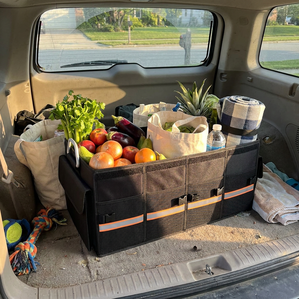 Large Capacity Car Trunk Organizer lifestyle