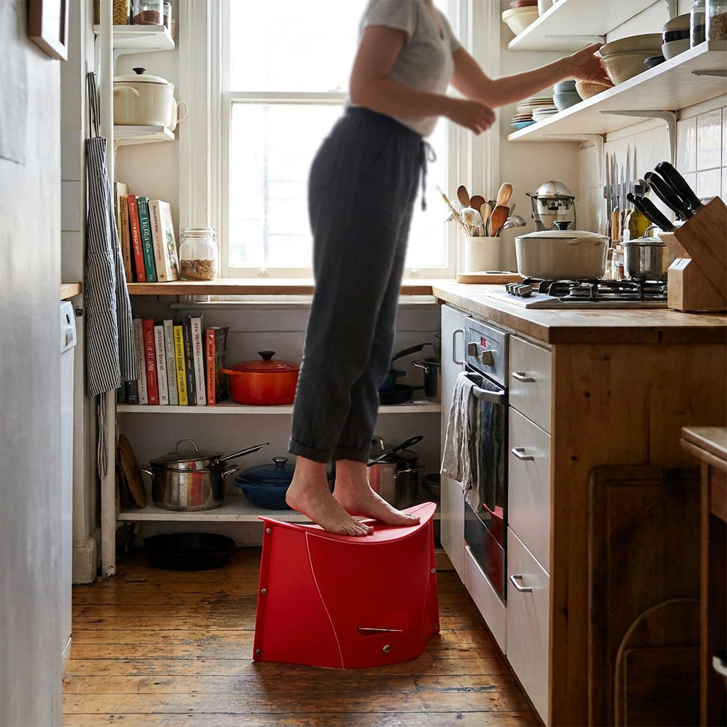 Folding Step Stool lifestyle