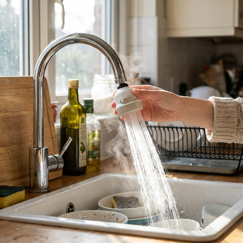 Rotating Faucet Attachment lifestyle