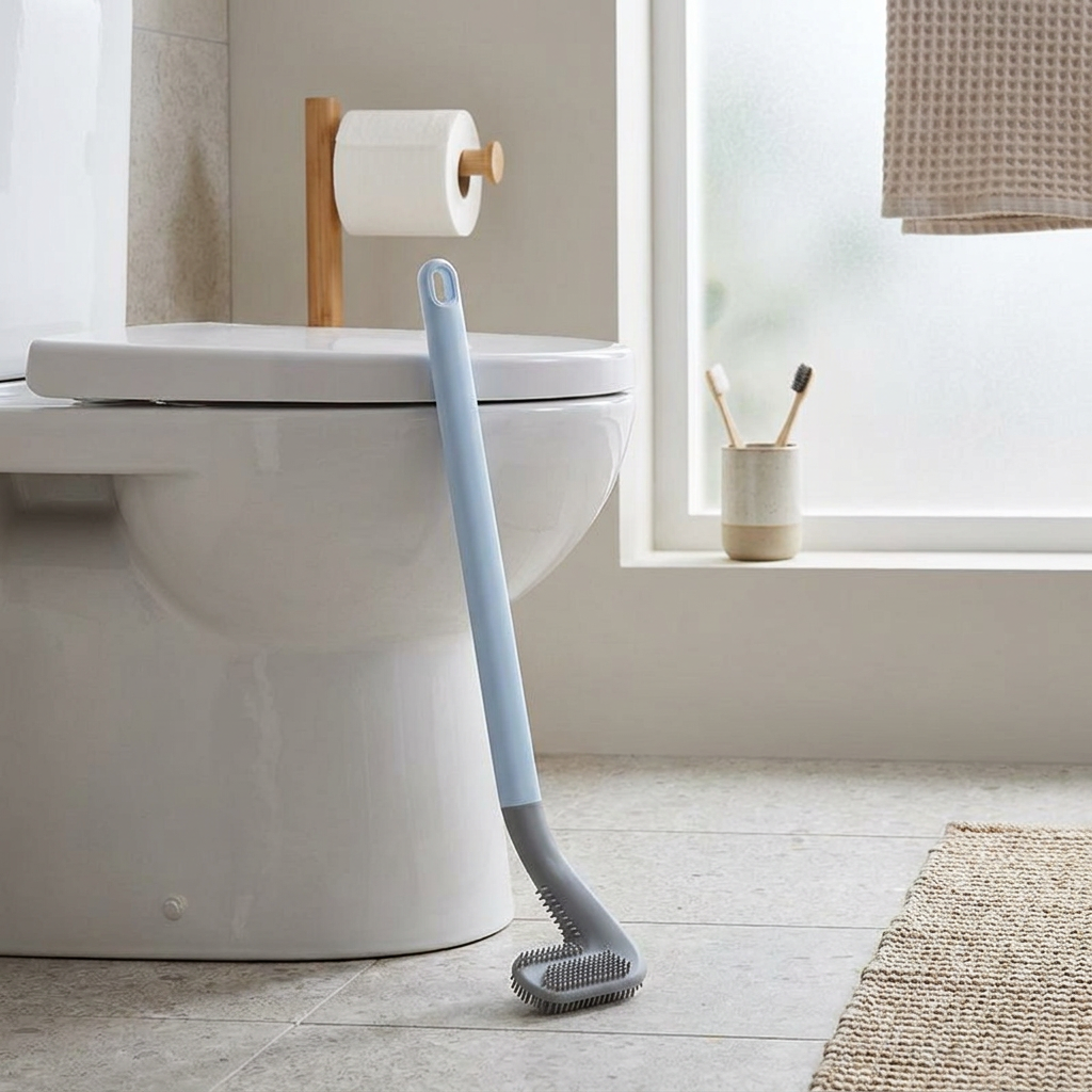 Self-Cleaning Hygienic Toilet Brush lifestyle